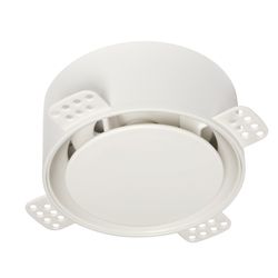 Toe-/afvoerventiel, NoShow, Ø125mm, rond, wit
